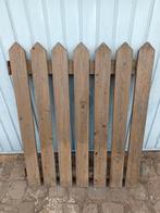 Houten tuinpoort, Ophalen, Zo goed als nieuw, Hout, Tuinhek