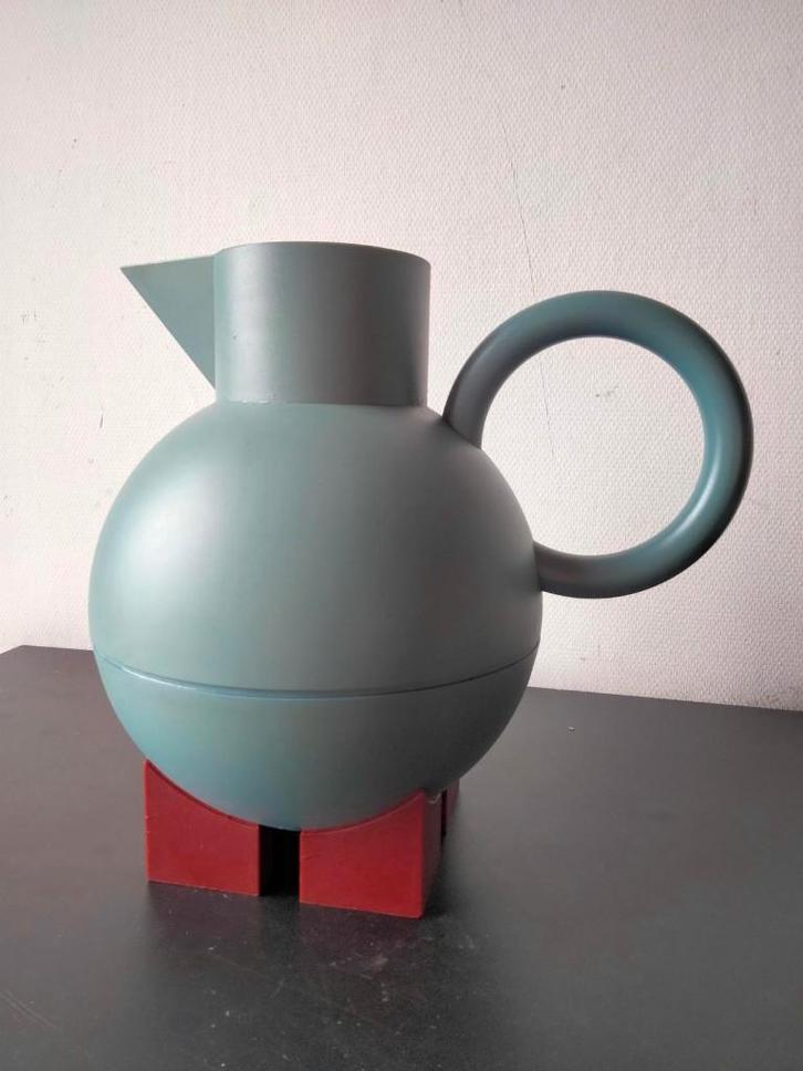 90s vintage Postmodern design koffiepot Euclid Alessi Graves, Verzamelen, Retro, Huis en Inrichting, Ophalen of Verzenden