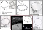juweeltjes nieuw 925 silver, Handtassen en Accessoires, Kettingen, Met hanger, Nieuw, Ophalen of Verzenden, Roze