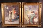 Twee originele aquarellen van Lourens Alma-Tadema, Ophalen of Verzenden