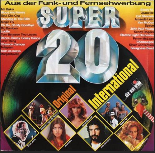 vinyl: SUPER 20 INTERNATIONAL  (als nieuw), Cd's en Dvd's, Vinyl | Pop, Zo goed als nieuw, 1960 tot 1980, 12 inch, Ophalen of Verzenden
