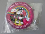 Patch Forces de L,ordre Licorne avant tout, Verzenden, Overige soorten, Lintje, Medaille of Wings