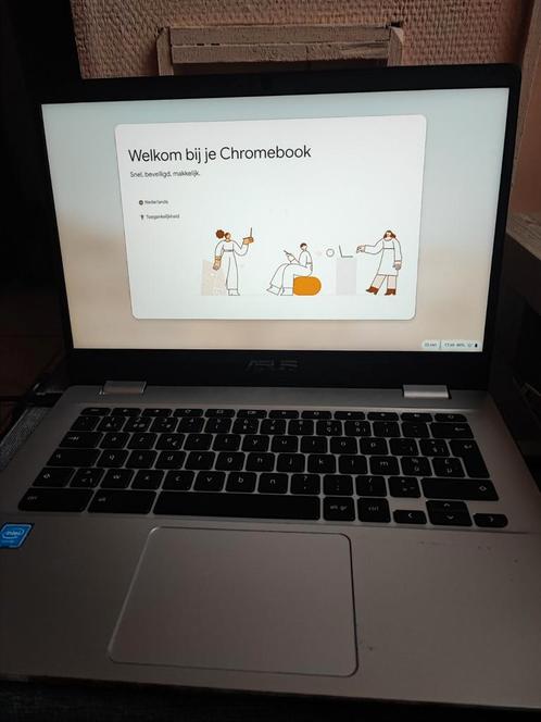 Chrome book os 3 met 256 GB factuur en garantie, Computers en Software, Chromebooks, Zo goed als nieuw, Ophalen of Verzenden