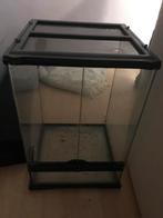 Terrarium 30 x 47 x 30, Dieren en Toebehoren, Reptielen en Amfibieën | Toebehoren, Ophalen, Gebruikt