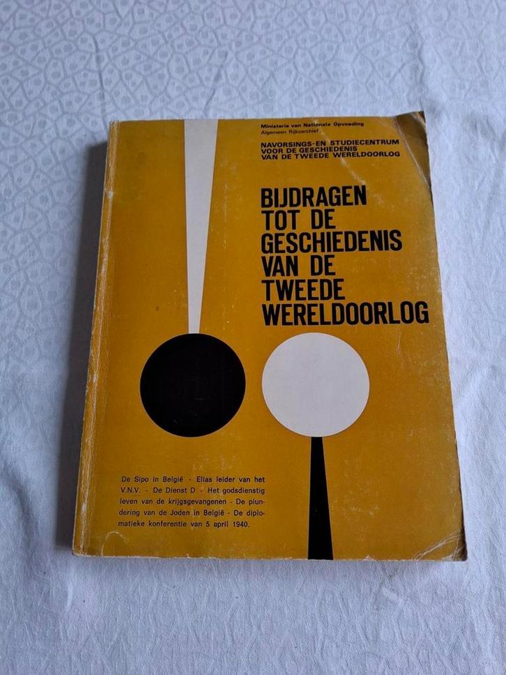 Bijdragen tot de Geschiedenis van de Tweede Wereldoorlog, Boeken, Oorlog en Militair, Gelezen, Algemeen, Tweede Wereldoorlog, Ophalen of Verzenden