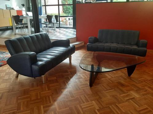 Lederen salon LEOLUX WIZARD  te koop, Huis en Inrichting, Zetels | Zetels, Gebruikt, Rechte bank, Vierpersoons of meer, Minder dan 150 cm