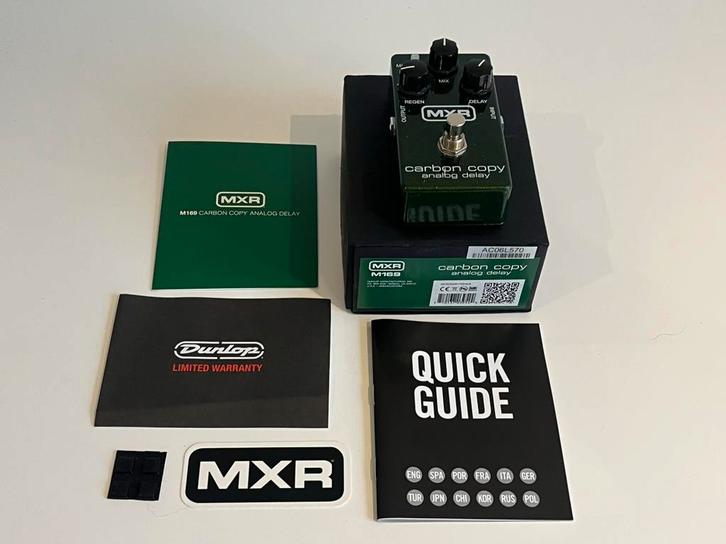 MXR carbon copy (perfecte staat), Muziek en Instrumenten, Effecten, Zo goed als nieuw, Ophalen of Verzenden