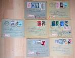 Enveloppen met Belgische postzegels (7), Postzegels en Munten, Postzegels | Europa | België, Ophalen of Verzenden