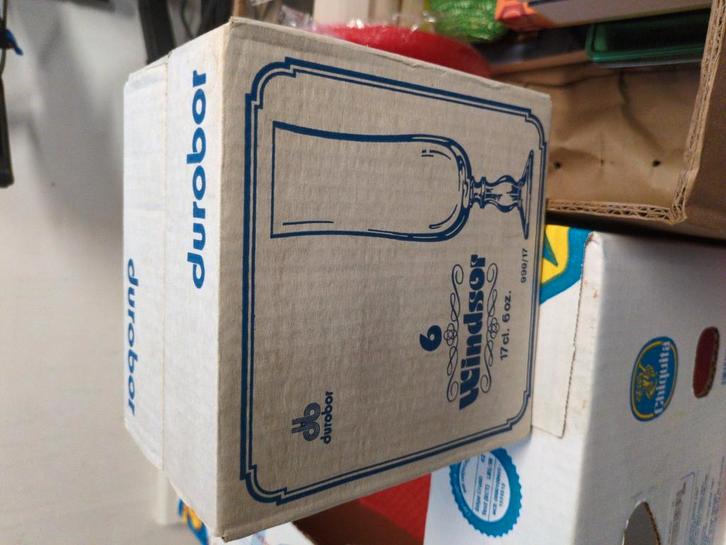 Windsor glazen Durobor, Huis en Inrichting, Keuken | Servies, Zo goed als nieuw, Ophalen