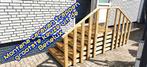 Houten trap voor aan caravan of chalet, Ophalen of Verzenden