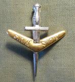 AUSTRALIE / INSIGNE DE BERET COMMANDO., Verzenden, Landmacht, Embleem of Badge