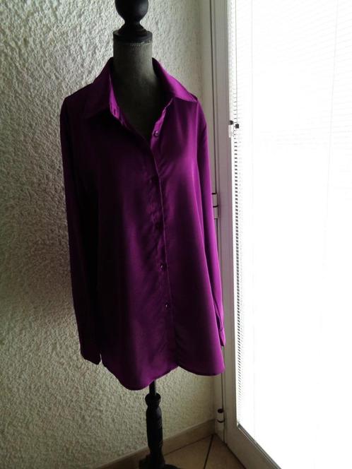 Chemisier mauve neuf Taille 44, Vêtements | Femmes, Blouses & Tuniques, Neuf, Taille 42/44 (L), Autres couleurs, Enlèvement ou Envoi