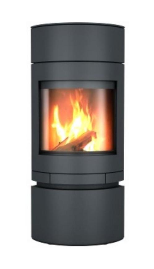 Promo Skantherm kachel Emotion Small met Accumulatie stenen, Huis en Inrichting, Kachels, Nieuw, Vrijstaand, Houtkachel, Hout