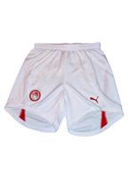 Olympiakos voetbal shorts, Sport en Fitness, Maat L, Ophalen of Verzenden, Zo goed als nieuw, Broek