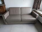 Sofabed/Zetelbed/Slaapbank - Italiaanse kwaliteitsvolle, 190 cm of minder, Bruin, 100 cm, Gebruikt