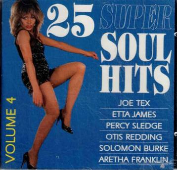 cd   -   25 Super Soul Hits Volume 4 beschikbaar voor biedingen