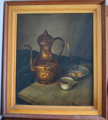Olieverf Fr. Van den vonder 1963 beschikbaar voor biedingen