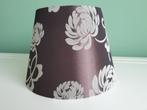 lampenkap bruin / beige, Huis en Inrichting, Lampen | Lampenkappen, Gebruikt, Rond, Ophalen of Verzenden, Landelijk