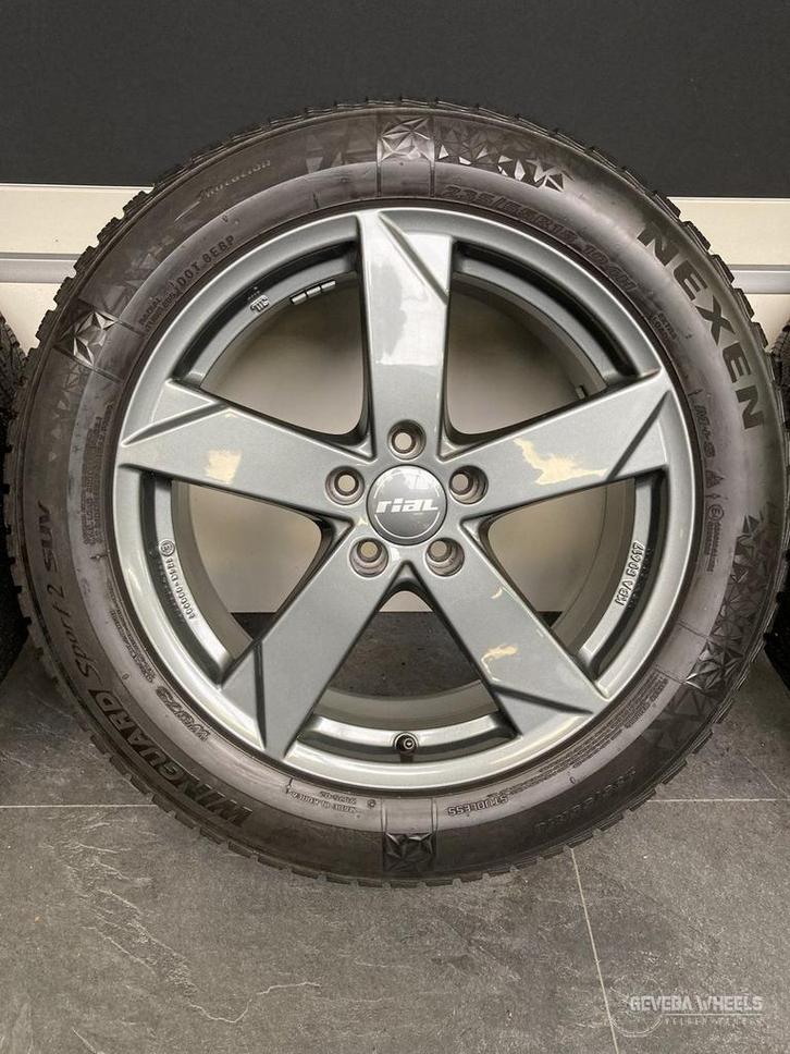 18” VW Tiguan / Seat Tarraco / Audi Q3 velgen + winterbanden, Auto-onderdelen, Banden en Velgen, Banden en Velgen, Winterbanden