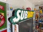 SUBWAY oude reclame lichtbak USA, Verzamelen, Merken en Reclamevoorwerpen, Ophalen, Gebruikt, Lichtbak of (neon) lamp