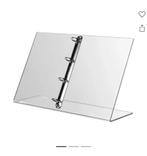 Plexi Display met ringmechanisme, Ophalen