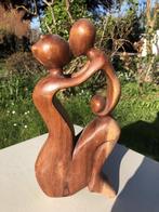 Posture femme et enfant en bois, Enlèvement ou Envoi