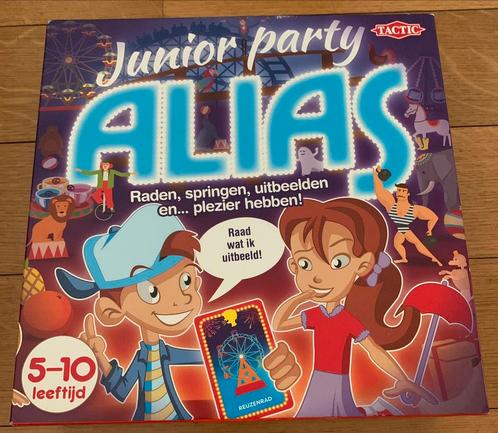 Tactic “Junior Party Alias”, Hobby & Loisirs créatifs, Jeux de société | Jeux de plateau, Comme neuf, Cinq joueurs ou plus, Enlèvement ou Envoi