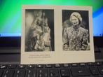 Josepine Charlotte bidprentje, Verzamelen, Koningshuis en Royalty, Ophalen of Verzenden, Zo goed als nieuw, Kaart, Foto of Prent