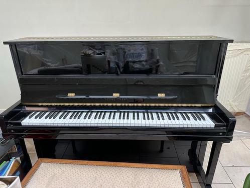 Young Chang verticale piano, Muziek en Instrumenten, Piano's, Gebruikt, Piano, Zwart, Hoogglans, Ophalen