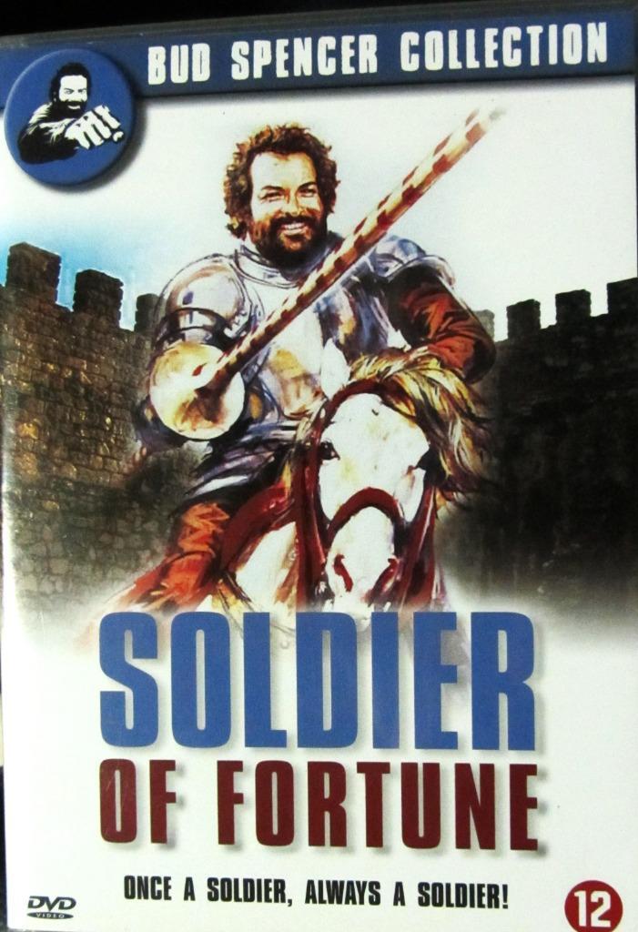DVD ACTIE- SOLDIER OF FORTUNE (BUD SPENCER)- ZELDZAAM, Cd's en Dvd's, Dvd's | Actie, Zo goed als nieuw, Actiekomedie, Alle leeftijden