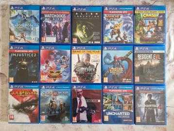 Verschillende Ps4 games te koop. beschikbaar voor biedingen