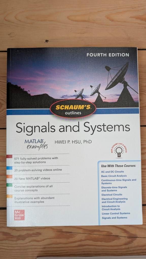 Aperçu des signaux et des systèmes de Schaum : quatrième édi, Livres, Livres Autre, Comme neuf, Enlèvement ou Envoi