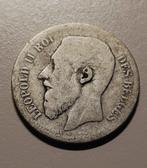 2 Francs Leopold II 1867, Ophalen, Zilver, Losse munt, Zilver
