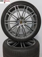 Porsche Panamera 971 velgen 21 inch Turbo met zomerbanden, Gebruikt, 275 mm, Banden en Velgen, Personenwagen