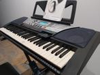 Yamaha PSR-340 Portatone Keyboard met X-frame en zitbank, 61 touches, Connexion MIDI, Yamaha, Comme neuf