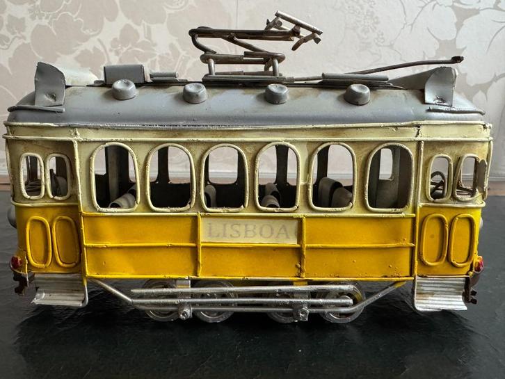 Miniatuur LISSABON Tram, Antiek en Kunst, Curiosa en Brocante, Ophalen of Verzenden