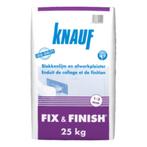 Knauf fix & finish 25 kg, NIEUW, Ophalen