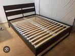 Bedframe Trysil Ikea + lattenbodem (160x200 ), Huis en Inrichting, Slaapkamer | Bedden, Ophalen, Gebruikt
