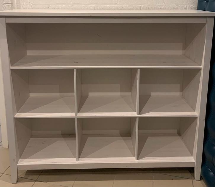 Vakkenkast massief hout, Huis en Inrichting, Kasten | Wandmeubels, Gebruikt, 100 tot 150 cm, 150 tot 200 cm, 25 tot 50 cm, Met plank(en)