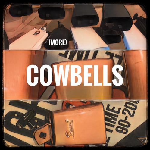 Cowbells SALE from €25 Used/New, Muziek en Instrumenten, Instrumenten | Onderdelen, Zo goed als nieuw, Drums of Percussie, Ophalen of Verzenden