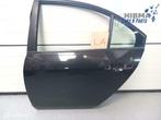 Nissan Primera III Portier Links Achter Zwart 2002 t/m 2009, Gebruikt, Deur, Ophalen of Verzenden, Links