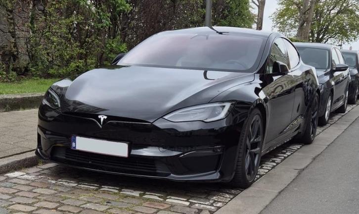Tesla model S (2023) long range (facelift) - 33.800km, Auto's, Tesla, Particulier, Model S, 360° camera, 4x4, ABS, Achteruitrijcamera