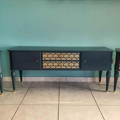 Luxe commode en 2 bijpassende nachtkastjes, Huis en Inrichting, Slaapkamer | Nachtkastjes, Zo goed als nieuw, Ophalen