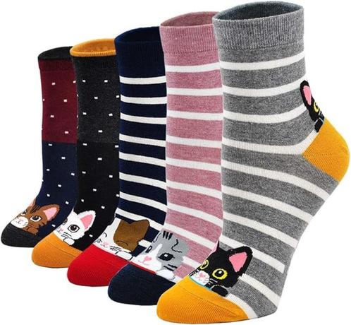 schattige sokken hond kat GRATIS LEVERING, Kleding | Dames, Sokken en Kousen, Nieuw, Overige typen, Overige maten, Overige kleuren