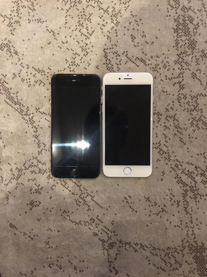 2 iPhones te koop, Telecommunicatie, Mobiele telefoons | Apple iPhone, Niet werkend, 64 GB, Zonder abonnement, Zonder simlock