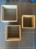 Set van 3 nieuwe houten kubusplanken, Ophalen of Verzenden, Nieuw