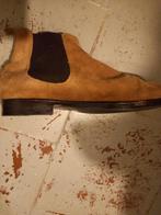 mooie cognac chelsea boots maat 45, Bottes, Porté, Enlèvement