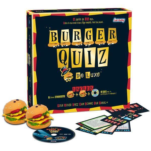 Burger Quiz De Luxe, Hobby en Vrije tijd, Gezelschapsspellen | Bordspellen, Gebruikt, Een of twee spelers, Drie of vier spelers