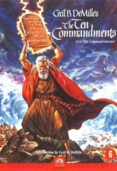 The Ten Commandments 1956, CD & DVD, DVD | Classiques, À partir de 6 ans, Enlèvement ou Envoi