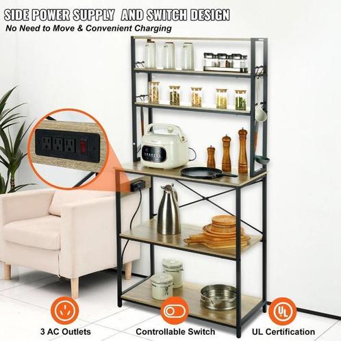 keukenkast - bakkersrek verschillende lagen, Huis en Inrichting, Woonaccessoires | Wandplanken en Boekenplanken